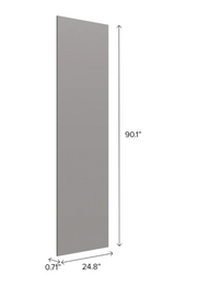 Home Extended Pantry Side Panel 90H furniture New Age Grey  