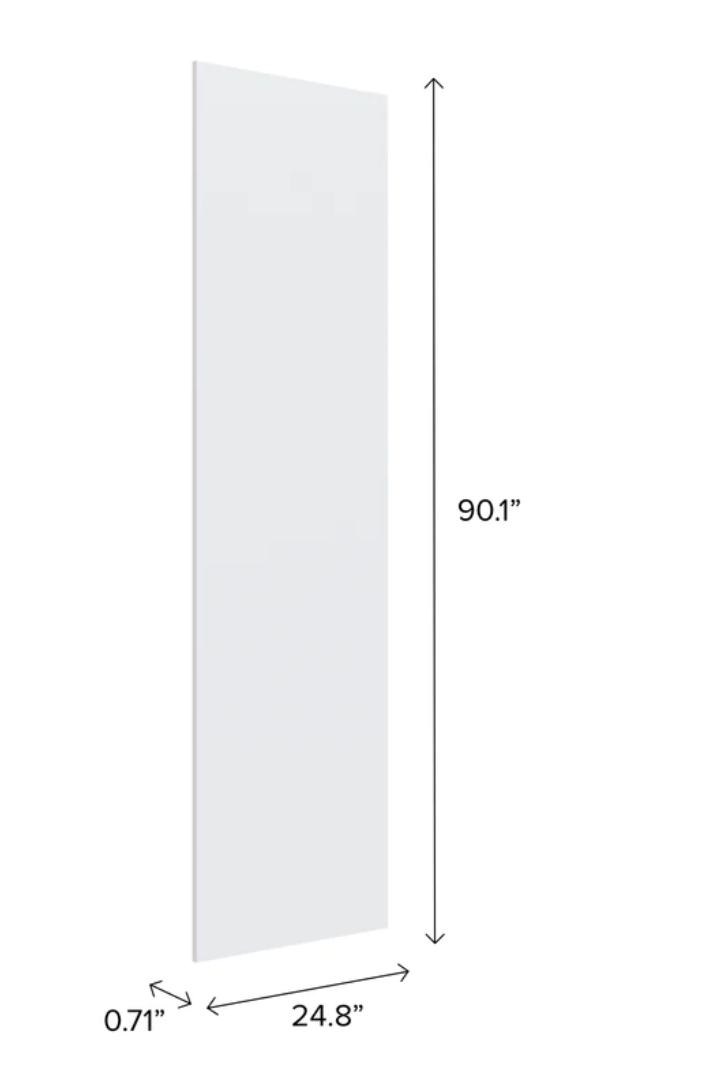 Home Extended Pantry Side Panel 90H furniture New Age White  