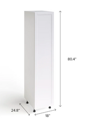 Home Pantry Cabinet furniture New Age White 18inch 