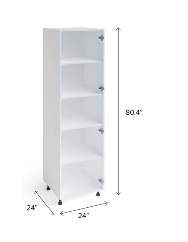 Home Pantry Cabinet furniture New Age No Door 24inch 
