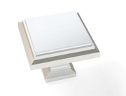 Traditional Square Knob furniture New Age Brushed Nickel  