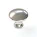 Contemporary Rounded Knob furniture New Age Brushed Nickel  