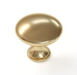 Contemporary Rounded Knob furniture New Age Brushed Brass  