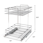 Pull Out Double Basket furniture New Age 18''  
