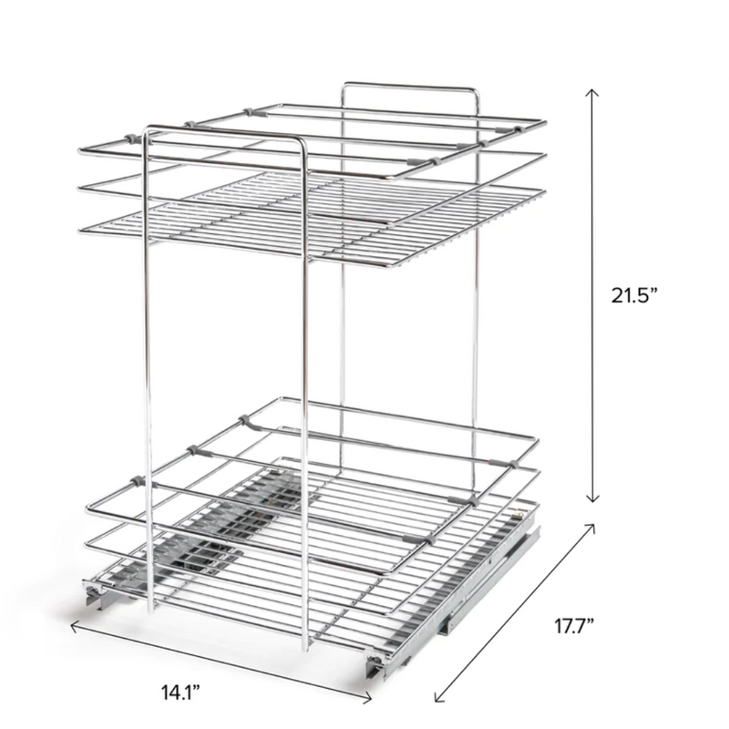 Pull Out Double Basket furniture New Age 18''  