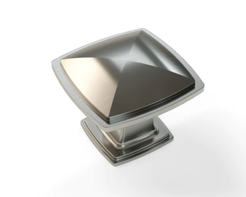 Traditional Rounded Knob furniture New Age Brushed Black Nickel  