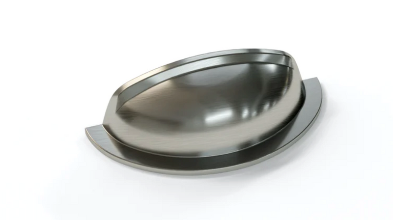 Traditional Cup Handle furniture New Age Brushed Black Nickel  