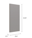 Home 26" Island Side Panel furniture New Age Grey  
