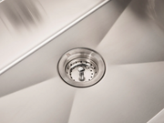 Sink 19 in. Overmount Single Bowl Stainless Steel furniture New Age   