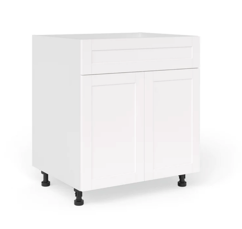 Home Sink Cabinet - 30 in. furniture New Age White  