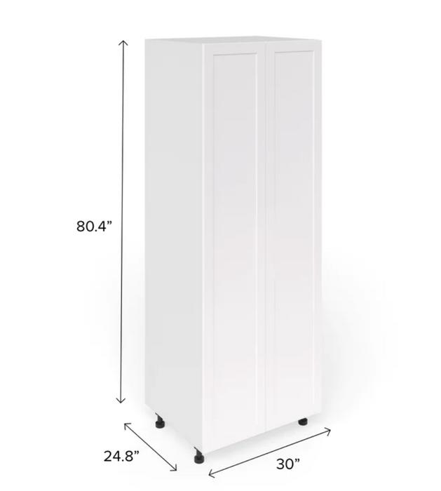 Home Two Door Pantry Cabinet-30 in. furniture New Age   