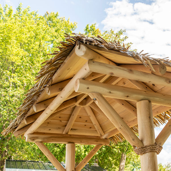 Dundalk Tropical Paradise Tiki Bar + 5 Stools outdoor funiture Dundalk Leisurecraft   