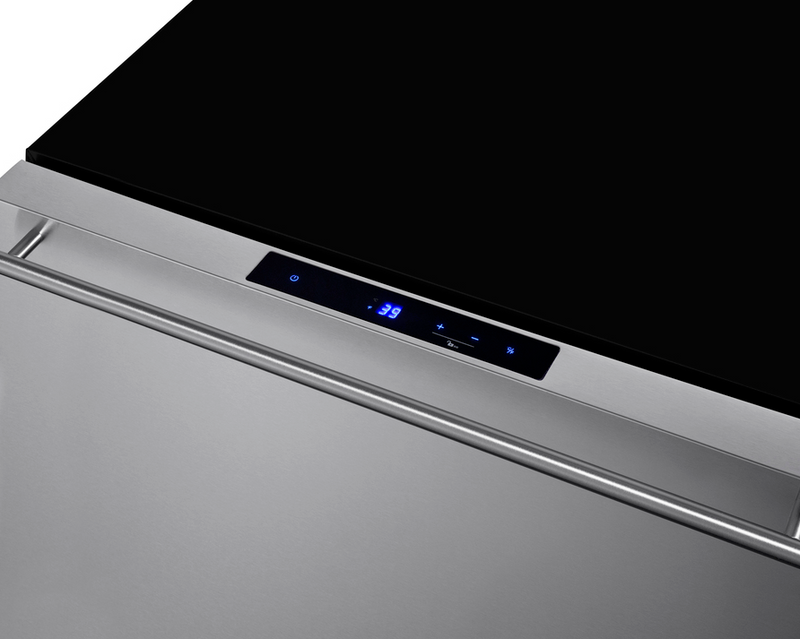 Summit 24" Wide Built-In Drawer Refrigerator Refrigerator Accessories Summit Appliance   