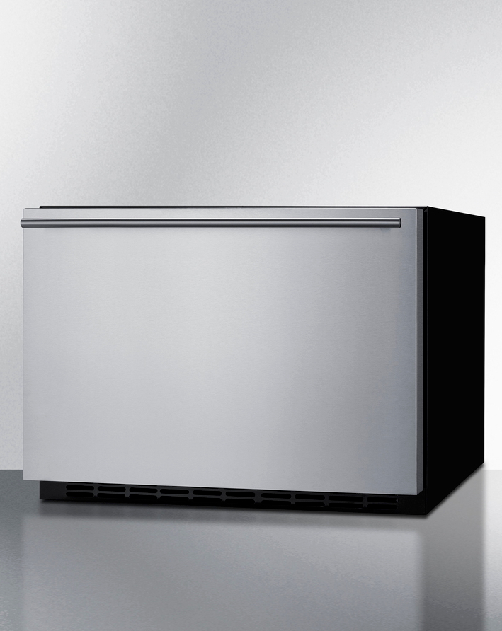 Summit 24" Wide Built-In Drawer Refrigerator Refrigerator Accessories Summit Appliance   