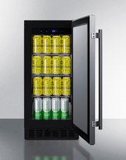 Summit 15" Wide Built-In All-Refrigerator, ADA Compliant Refrigerator Accessories Summit Appliance   