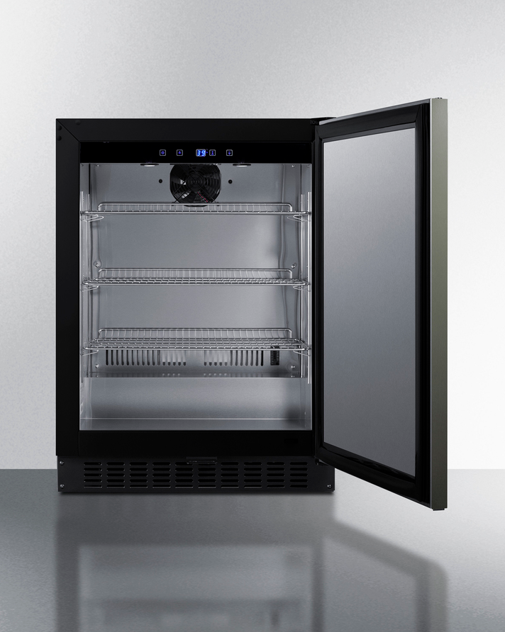 Summit 24" Wide Built-In All-Refrigerator, ADA Compliant Refrigerator Accessories Summit Appliance   