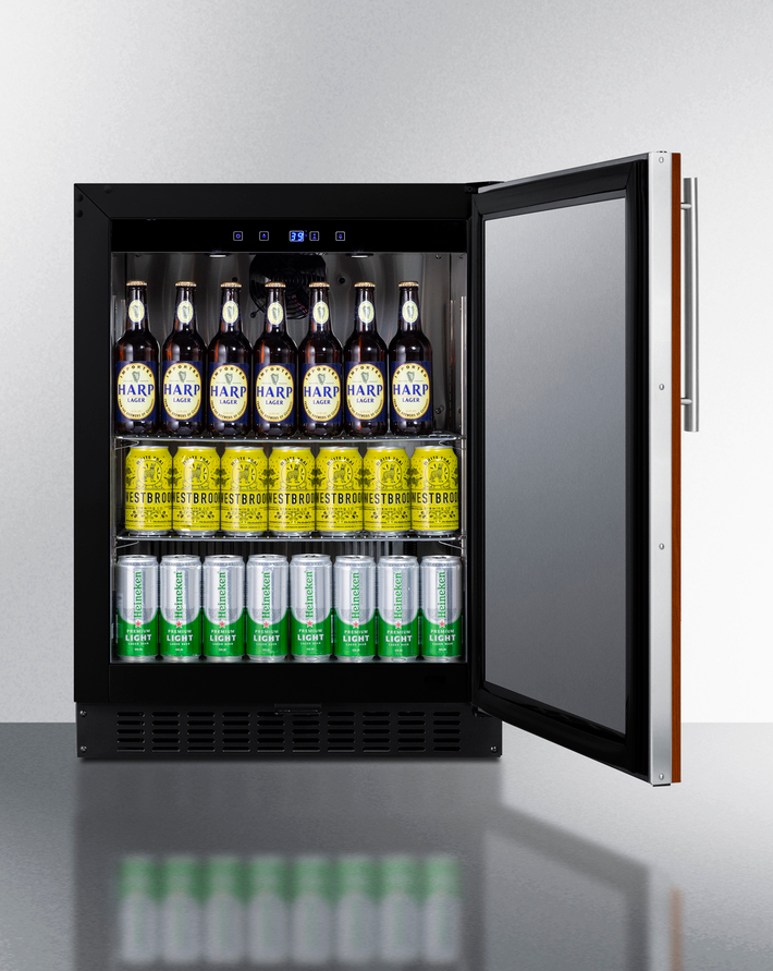 Summit 24" Wide Built-In All-Refrigerator, ADA Compliant (Panel Not Included) Refrigerator Accessories Summit Appliance   