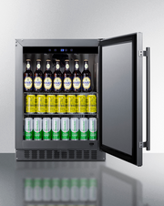 Summit 24" Wide Built-In All-Refrigerator, ADA Compliant Refrigerator Accessories Summit Appliance   