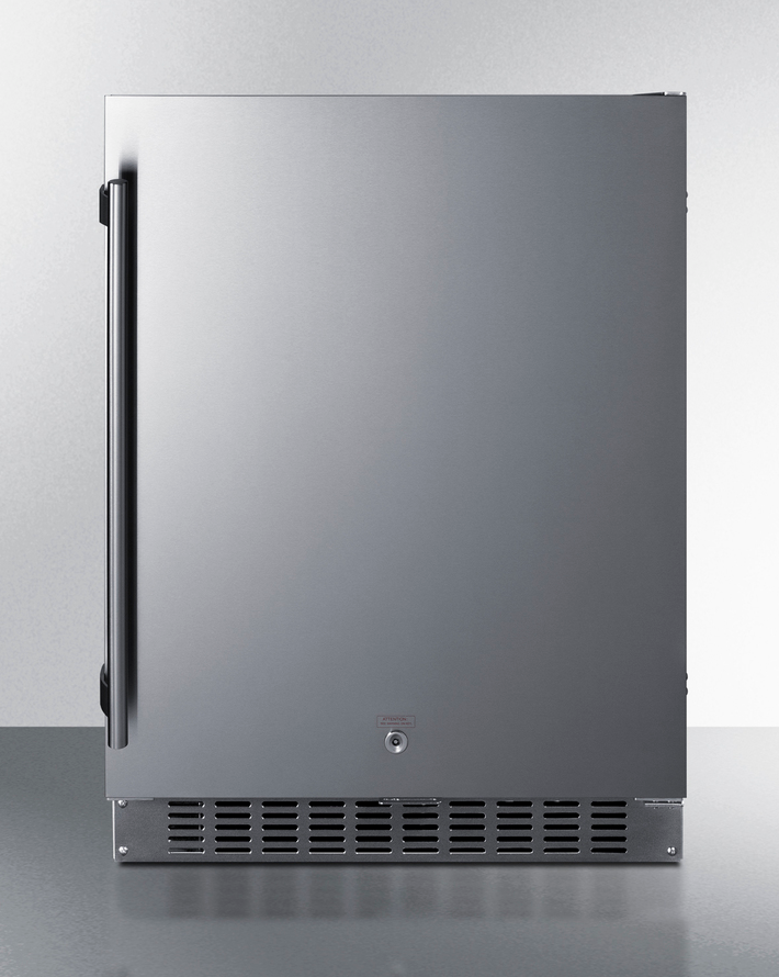 Summit 24" Wide Built-In All-Refrigerator, ADA Compliant Refrigerator Accessories Summit Appliance   