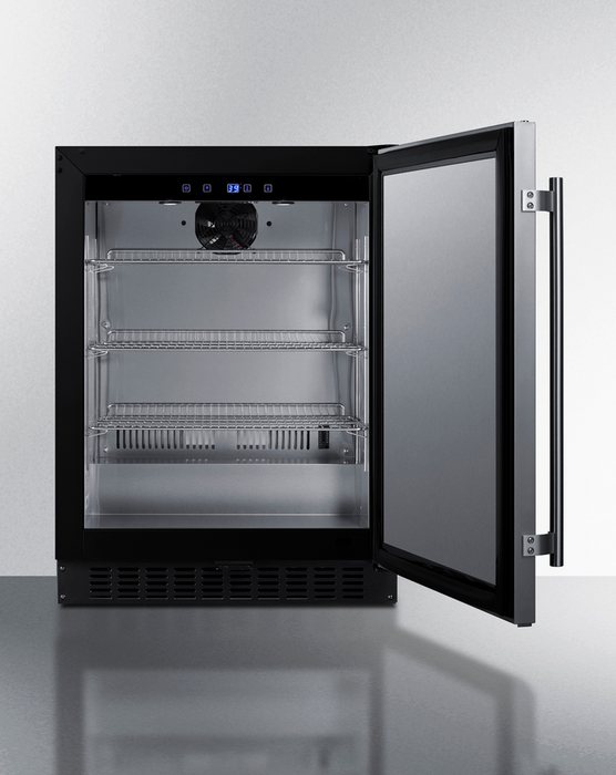 Summit 24" Wide Built-In All-Refrigerator, ADA Compliant Refrigerator Accessories Summit Appliance   