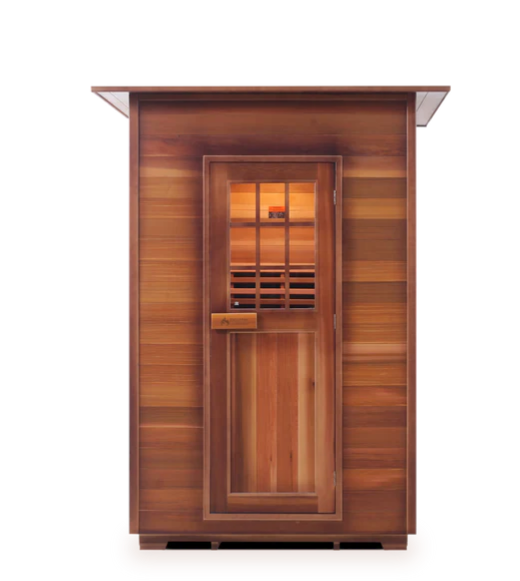 Enlighten SIERRA - 2 Person Indoor/Outdoor Infrared Sauna sauna Enlighten Saunas Indoor  