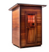 Enlighten SIERRA - 2 Person Indoor/Outdoor Infrared Sauna sauna Enlighten Saunas Slope Roof  