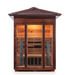 Enlighten Rustic - 3 Person Indoor/Outdoor Infrared Sauna sauna Enlighten Saunas   