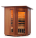Enlighten RUSTIC - 4C Peak Indoor/Outdoor Infrared Sauna sauna Enlighten Saunas   