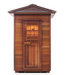 Enlighten MoonLight - 2 Person Dry Traditional Sauna Indoor/Outdoor sauna Enlighten Saunas Outdoor Peak Roof  