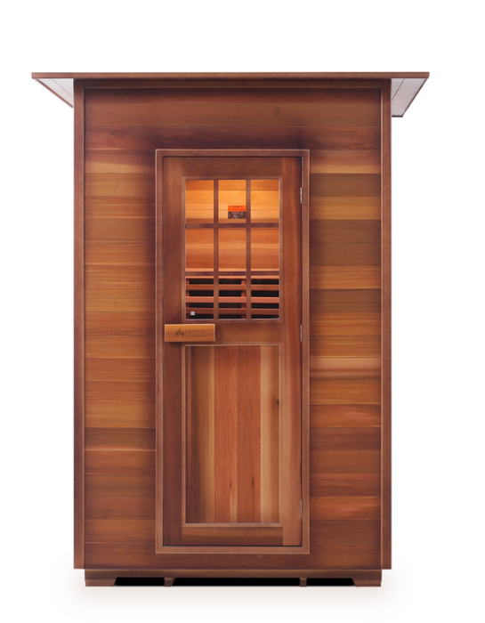 Enlighten MoonLight - 2 Person Dry Traditional Sauna Indoor/Outdoor sauna Enlighten Saunas Indoor  