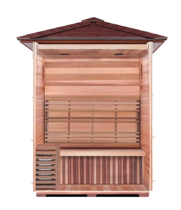 Enlighten MoonLight - 3 Person Dry Traditional Sauna Indoor/Outdoor sauna Enlighten Saunas   
