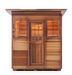 Enlighten MoonLight - 4 Person Dry Traditional Sauna Indoor/Outdoor sauna Enlighten Saunas   
