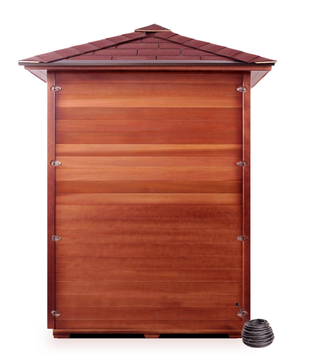 Enlighten SunRise - 3 Person Dry Traditional Sauna Indoor/Outdoor sauna Enlighten Saunas   