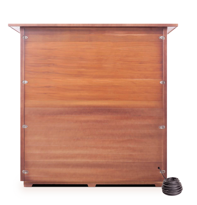 Enlighten SunRise - 4 Person Dry Traditional Sauna Indoor/Outdoor sauna Enlighten Saunas Indoor  
