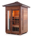 Enlighten Diamond 2 | 2 Person Hybrid Infrared/Traditional Sauna Indoor/Outdoor sauna Enlighten Saunas   