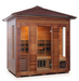 Enlighten Diamond 5 | 5 Person Hybrid Infrared/Traditional Sauna Indoor/Outdoor sauna Enlighten Saunas   