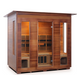 Enlighten Diamond 5 | 5 Person Hybrid Infrared/Traditional Sauna Indoor/Outdoor sauna Enlighten Saunas Indoor  