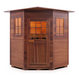 Enlighten Sapphire 4C | 4 Person Hybrid Infrared/Traditional Sauna - Corner  Indoor/Outdoor sauna Enlighten Saunas Indoor  