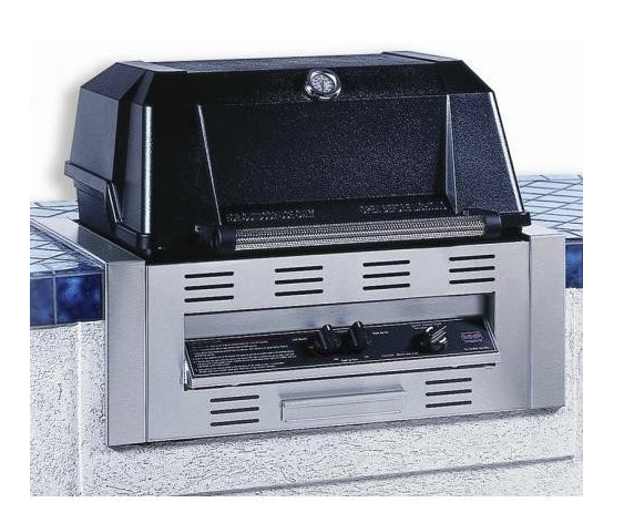 MHP WNK Built-in Grill with Stainless or SearMagic Grids BBQ GRILL CG Products Propane LPG SearMagic 