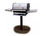 MHP TJK2-PS Propane Grill W/ SearMagic Grids On In-Ground Post BBQ GRILL CG Products   