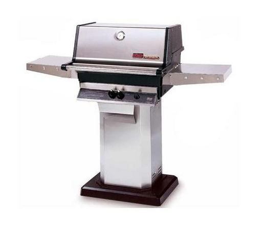 MHP TJK2 Natural Gas Grill W/ Stainless Grids On Stainless Cart BBQ GRILL CG Products   