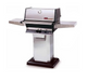 MHP TJK2 Natural Gas Grill W/ Stainless Grids On Stainless Cart BBQ GRILL CG Products   