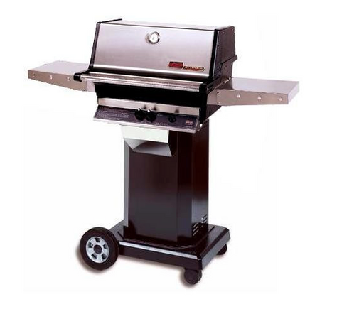 MHP TJK2 Natural Gas Grill W/ Stainless Grids On Black Cart BBQ GRILL CG Products   