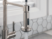 Home Laundry Room 11 Piece Cabinet Set with Granite Countertops Centered Shelf, Sink and Faucet Cabinets & Storage New Age   