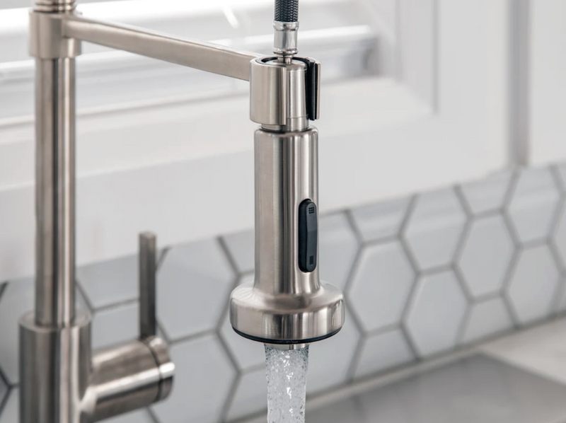 Home Laundry Room 10 Piece Cabinet Set with Pantry Cabinet, 24 in. Sink and Faucet Cabinets & Storage New Age   