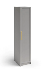 Home Pantry Cabinet with Millwork 18'' Cabinets & Storage New Age Gray  