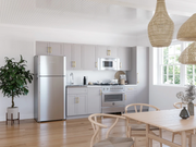 Home Extended Pantry Cabinet with Millwork 18'' Cabinets & Storage New Age   