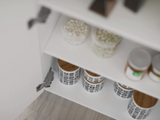 Home Extended Pantry Cabinet with Millwork 18'' Cabinets & Storage New Age   