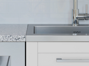 36 in. Standard Sink with Coiled Pull Down Faucet Cabinets & Storage New Age   