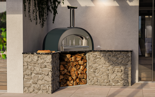 Grande Pizza Oven Built in - Anthracite Wood fire Pizza Ovens Alphapro Ltd   